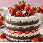 Chocolate Strawberry Cake