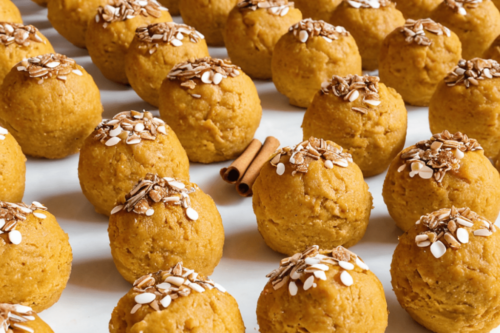 pumpkin cheesecake balls